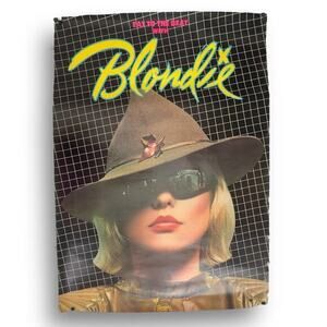 1979 Blondie “Eat To The Beat” Record Store Poster 23” x 35” Chrysalis Records